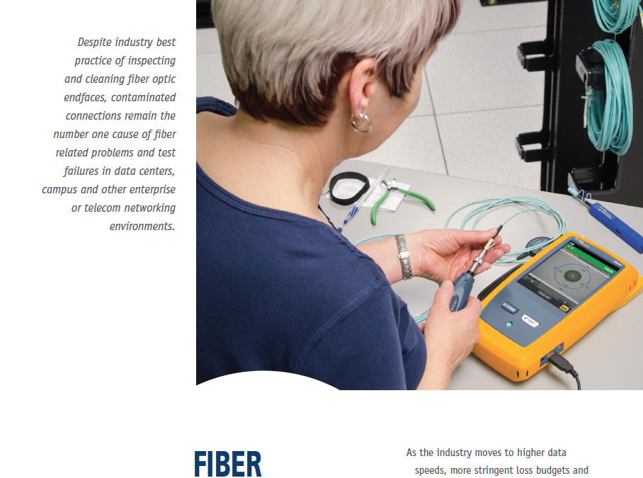 Fiber Contamination, Cleaning & Inspection White Paper.