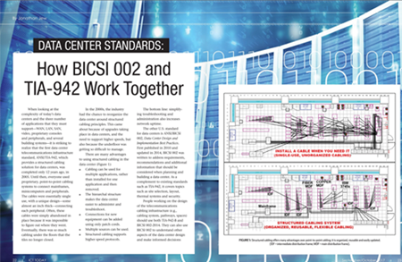 How BICSI 002 and TIA-942 work together