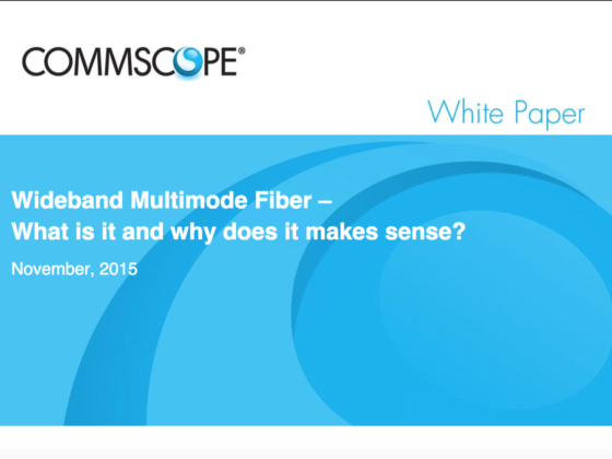 Wideband multimode fiber: what is it and why does it make sense