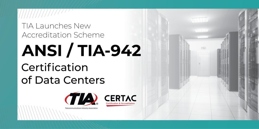 TIA launches 942 certification program for data centers