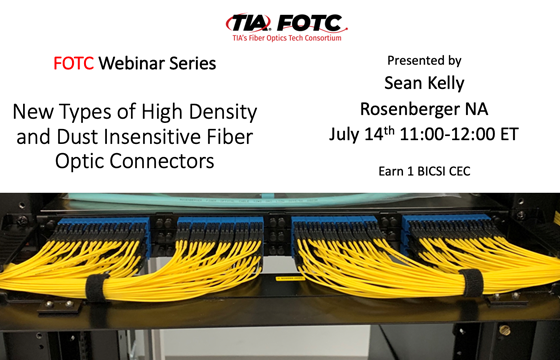 New types of High Density and Dust Insensitive fiber optic connectors