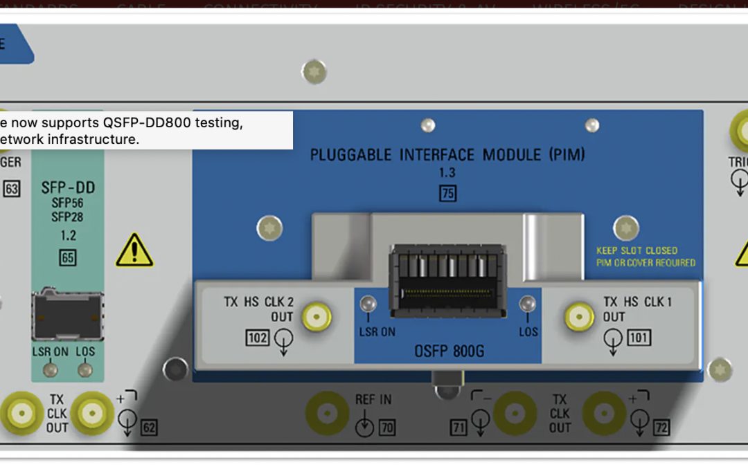 Viavi boosts ONT-800 XPM test modules to speed 800G products to market