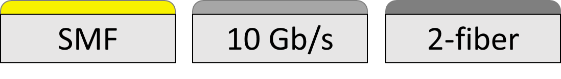 10GBASE-LR, 10GBASE-ER, and 10GBASE-LX4